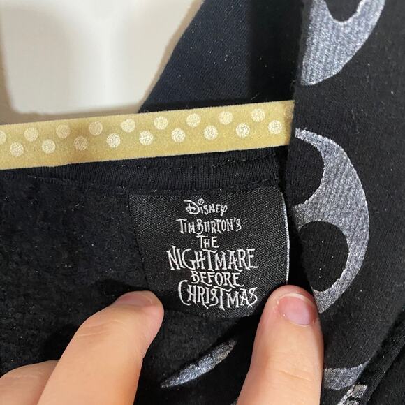 Disney The Nightmare Before Christmas Jack Skellington Kids Hooded Sweatshirt 6 - Picture 4 of 9